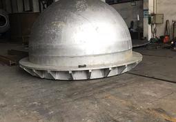 120T lead smelting pot for refining furnace 