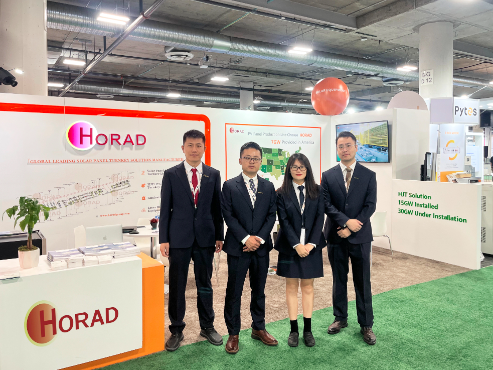Horad attend at the 2023 US Solar Photovoltaic Exhibition