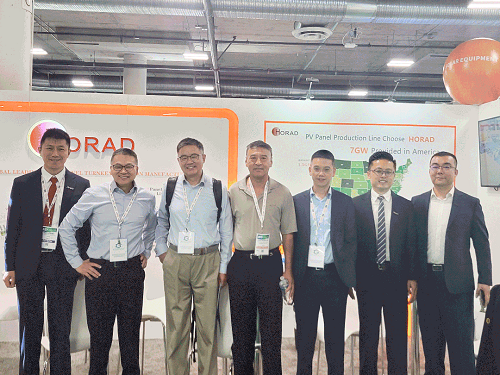 Horad attend at the 2023 US Solar Photovoltaic Exhibition