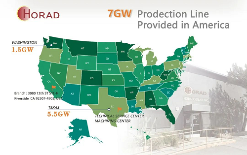 Horad attend at the 2023 US Solar Photovoltaic Exhibition