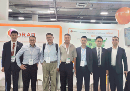 Horad attend at the 2023 US Solar Photovoltaic Exhibition