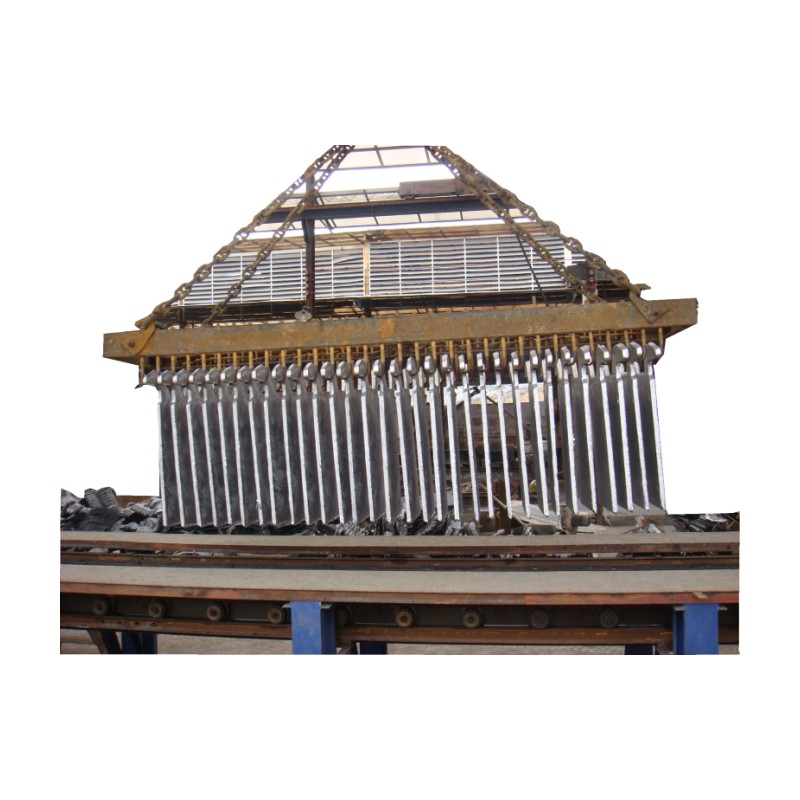 鉛陽極鋳造機連続鋳造機の電解システム