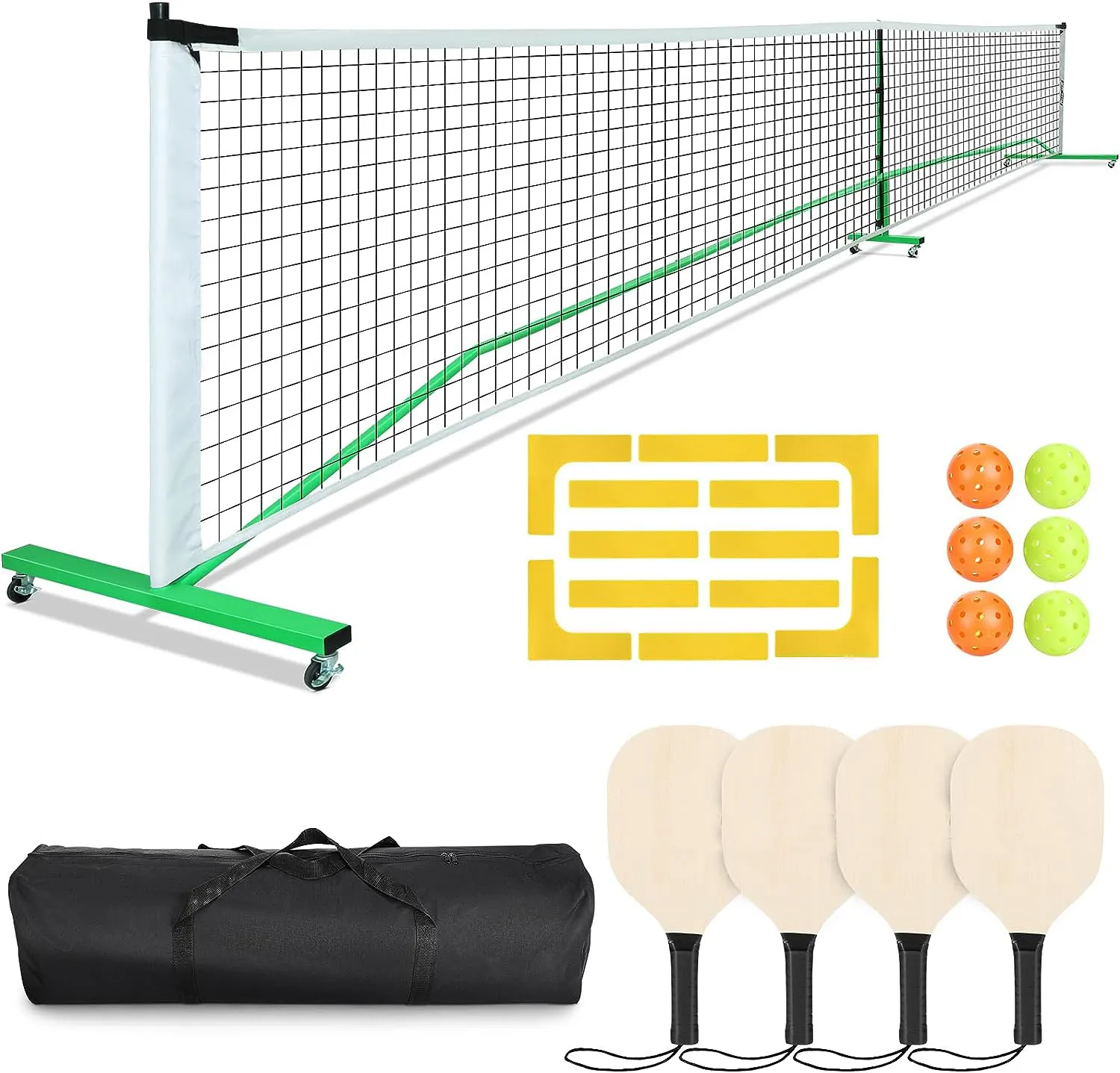 Pickleball Net With Wheels