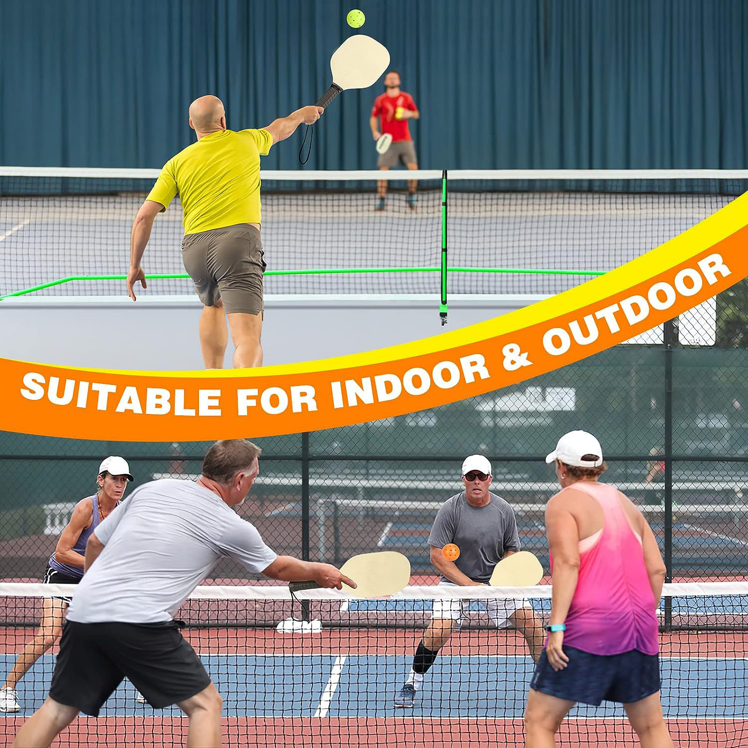 Pickleball Net With Wheels