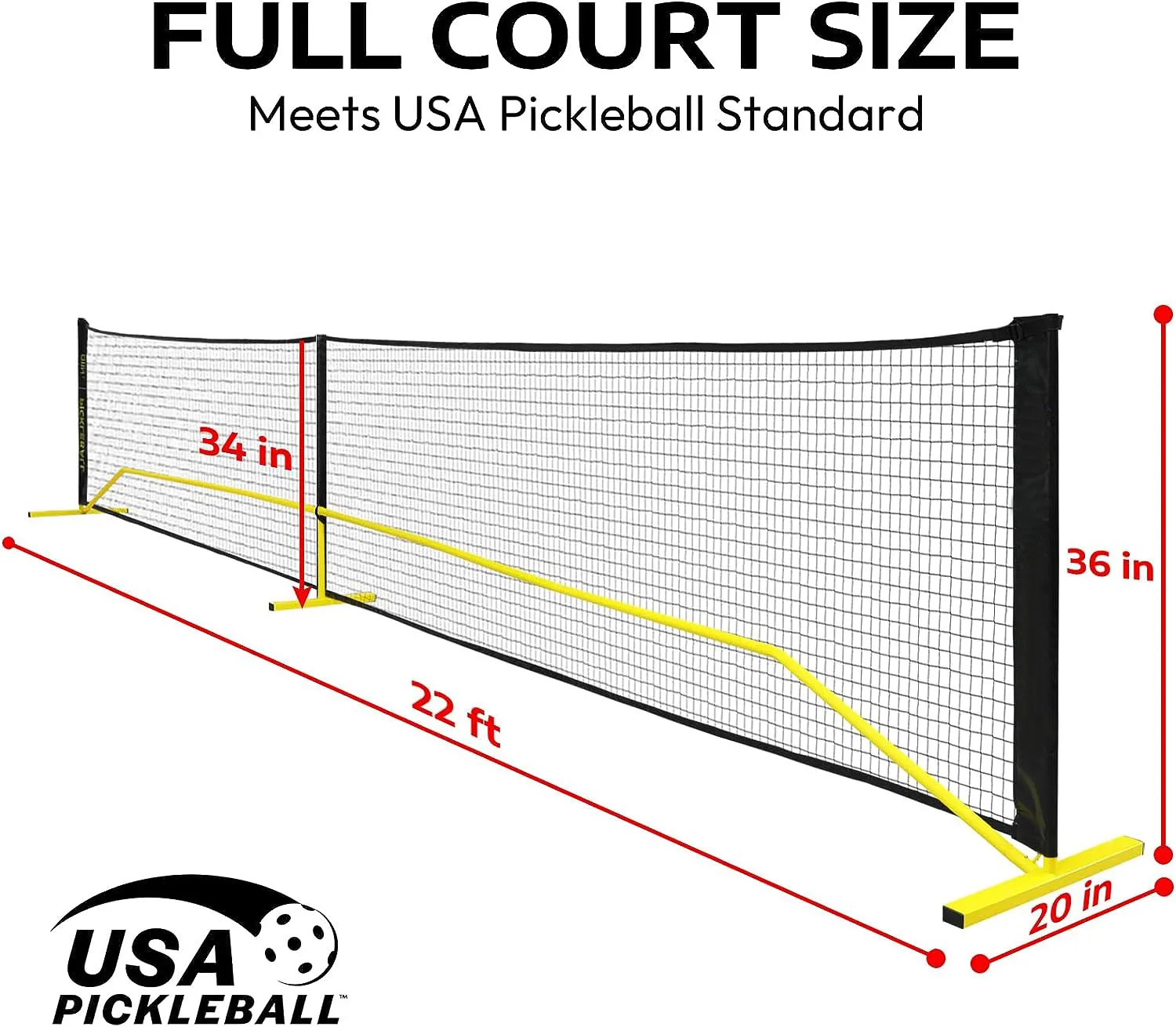 Portable Pickleball Net