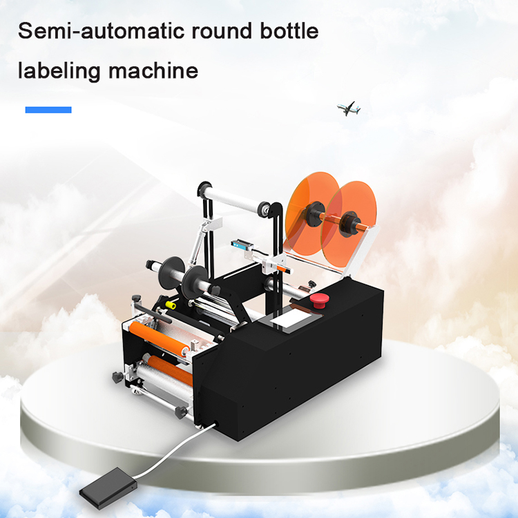 Innovation is here! Round Bottle Labeling Machine helps round bottle labeling