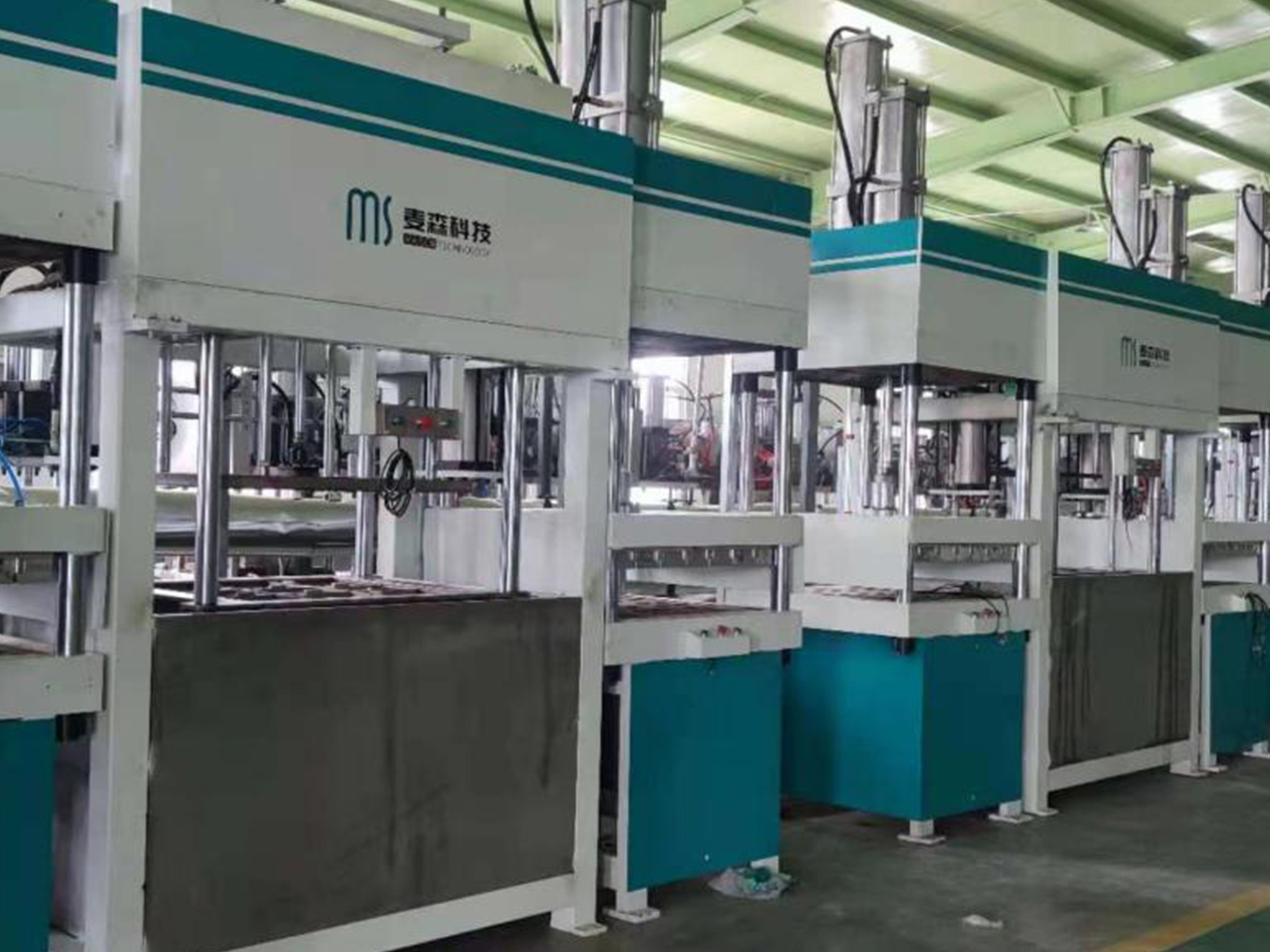 Semi-automatic Pulp Molding Tableware Forming Machine