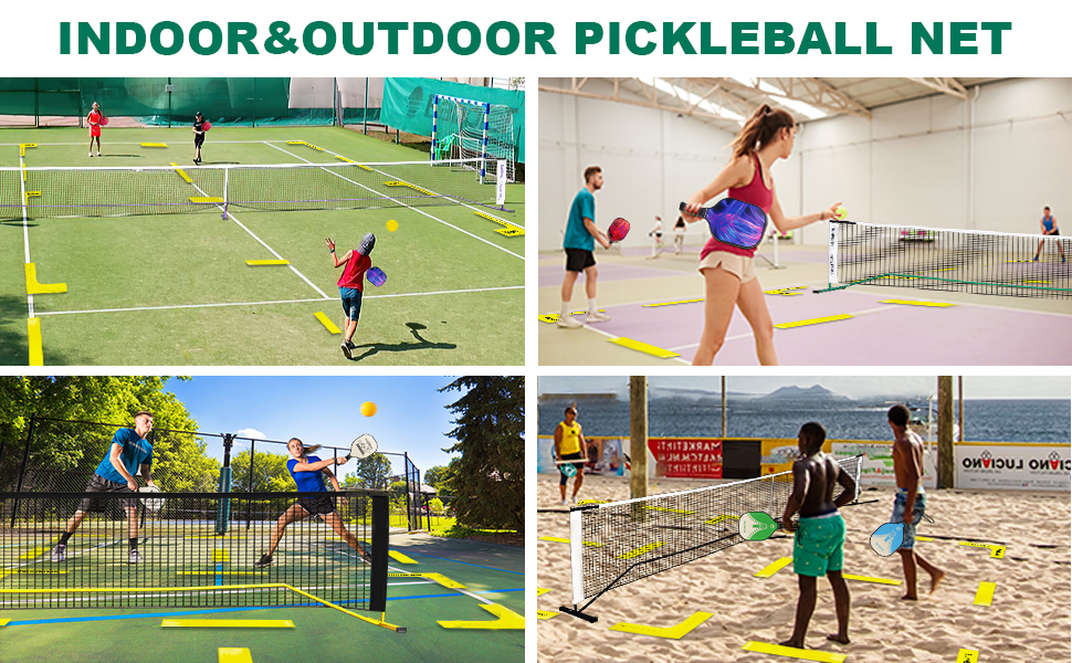 Pickleball Net And Lines