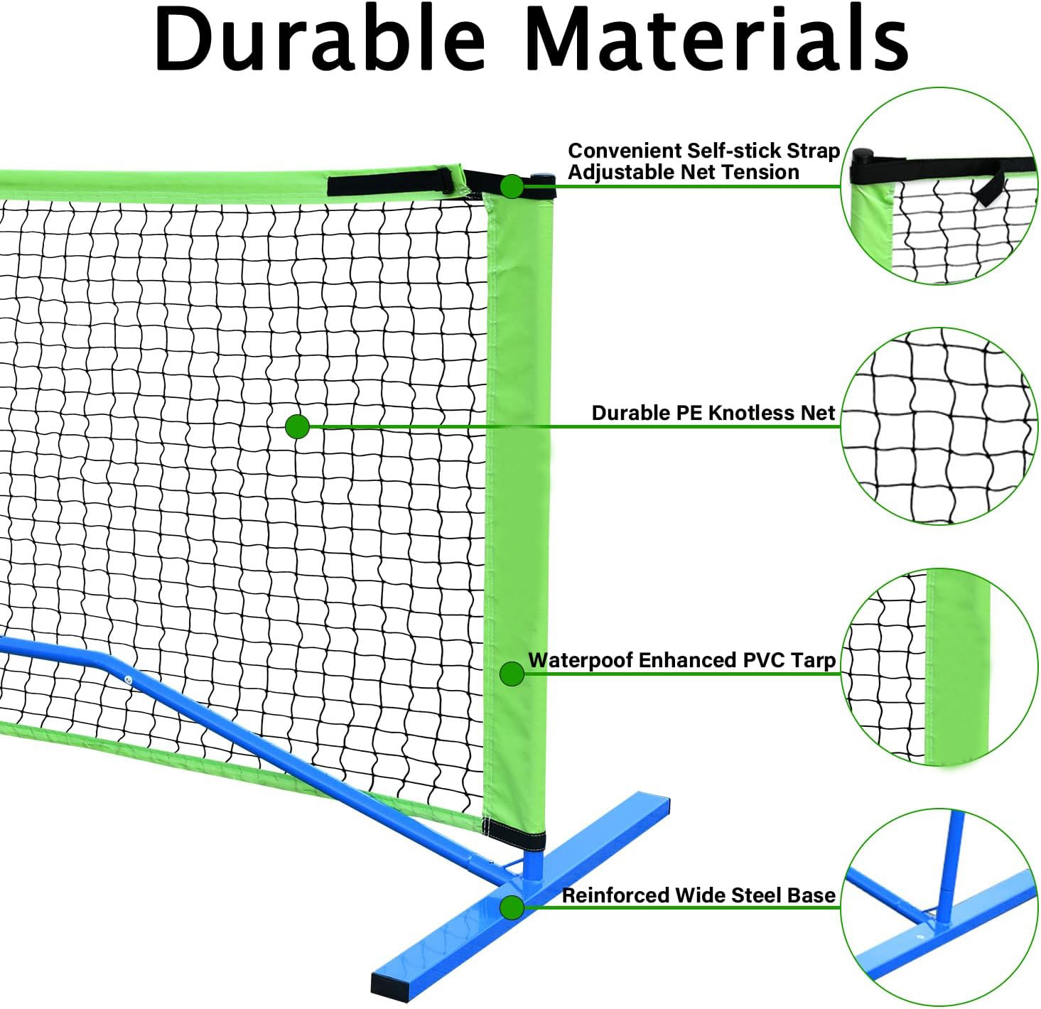 Pickleball Net For Driveways