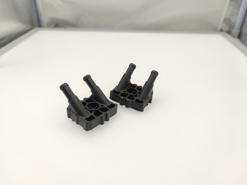 Black Color Abs Plastic Double Joint Cnc Machining Mock-Up Structure