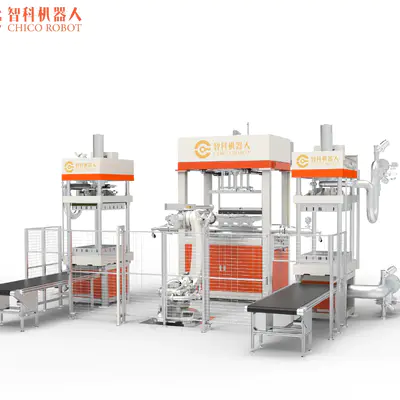 What is the function of pulp molding machine