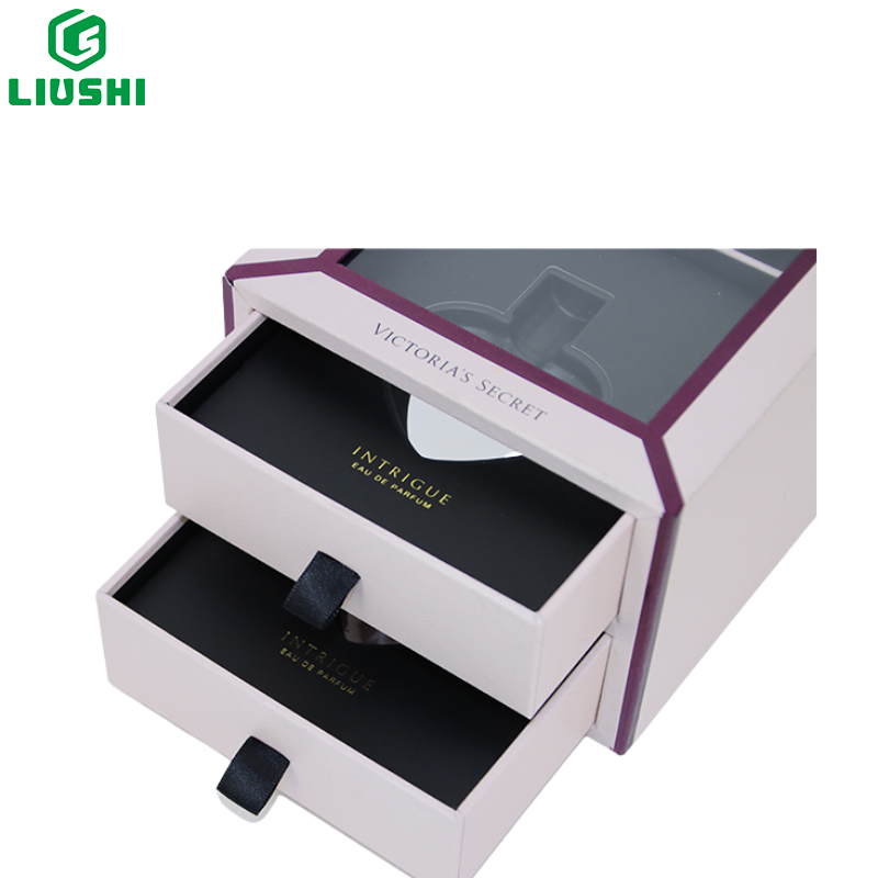 Exquisite Double-Layer Pull-Out Jewelry Box
