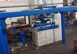 automatic palletizing robotic arm machine for lead ingot casting machine 
