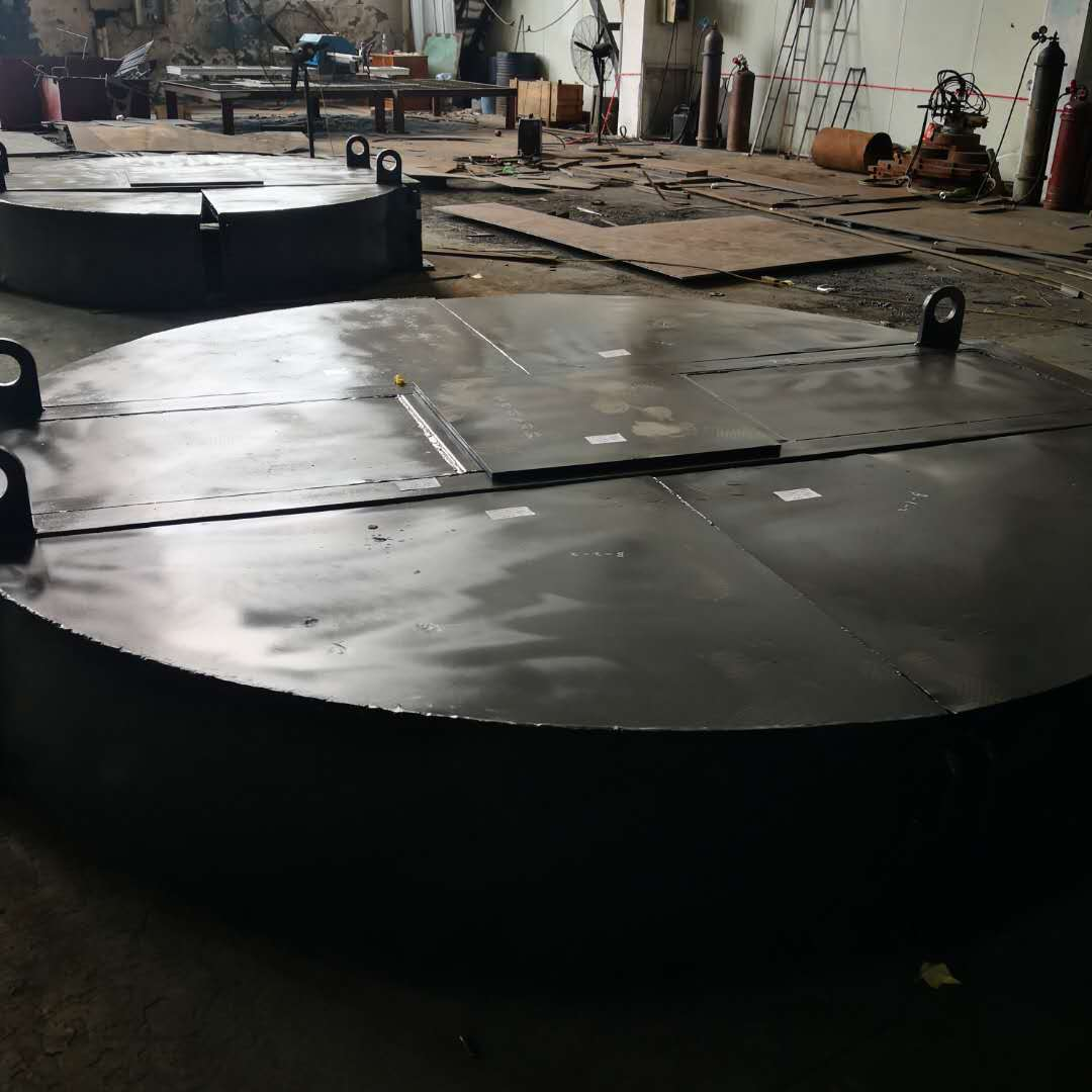 Customized size lead melting pot cover for sale lead pot  refining furnace cover