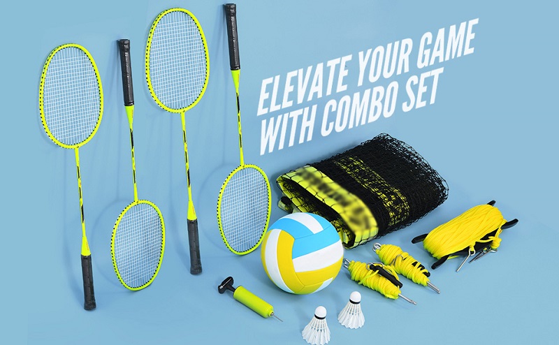 Volleyball and Badminton Combo Net