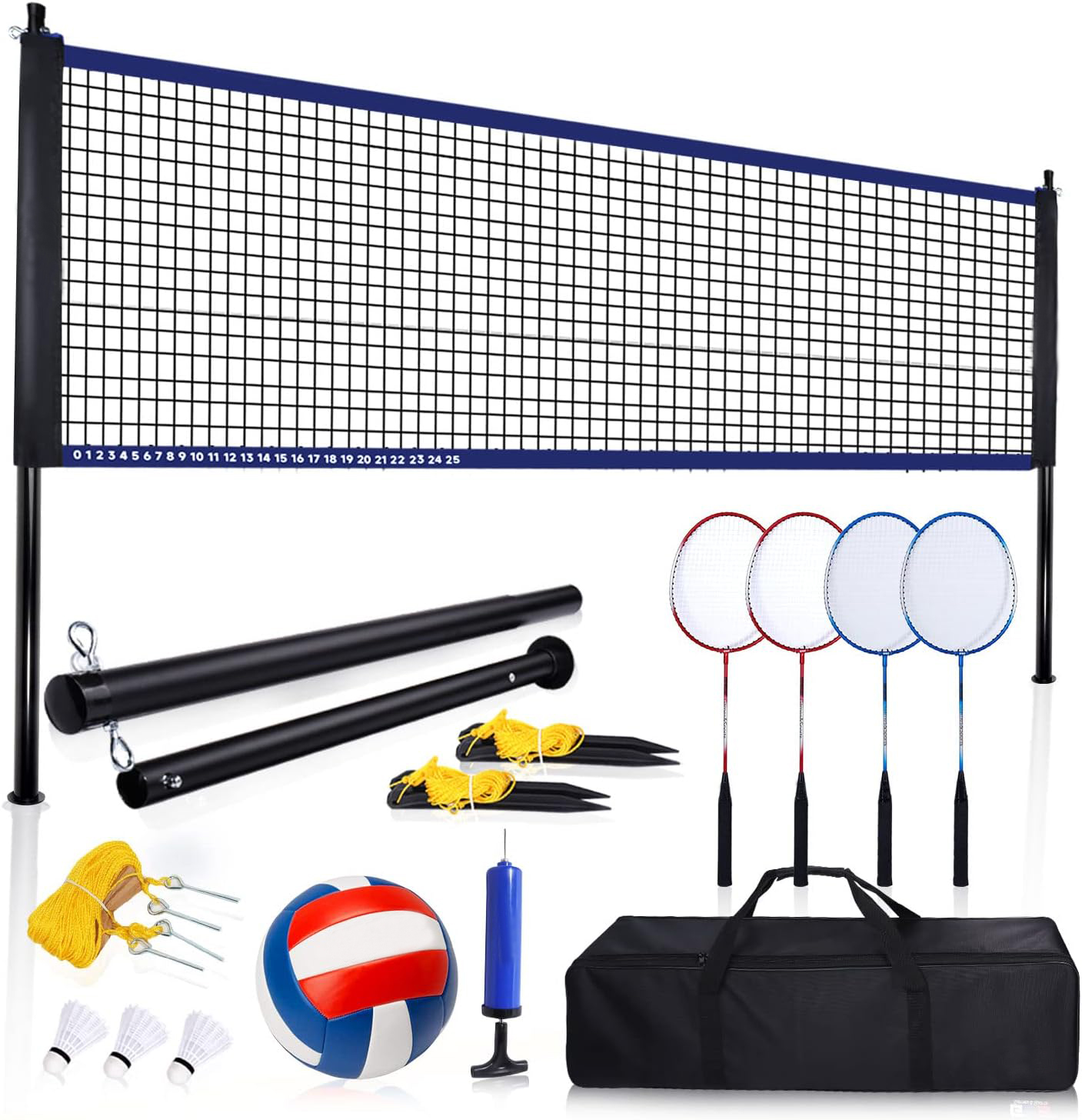 Pulvinar et Badminton Set