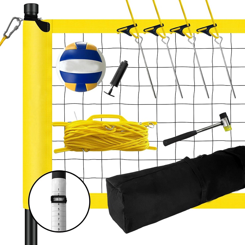 Height Adjustable Volleyball Net