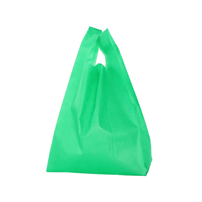  دوبارہ قابل استعمال غیر بنے ہوئے ویسٹ شاپنگ بیگ 