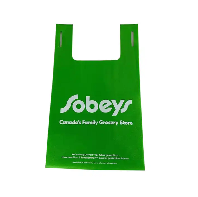  Recycle Non Woven T-Shirt-Tasche 