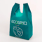 Eco Friendly Non Woven Die Cut Supermarket Reusable Grocery Clothing T- shirt Shopping Bag