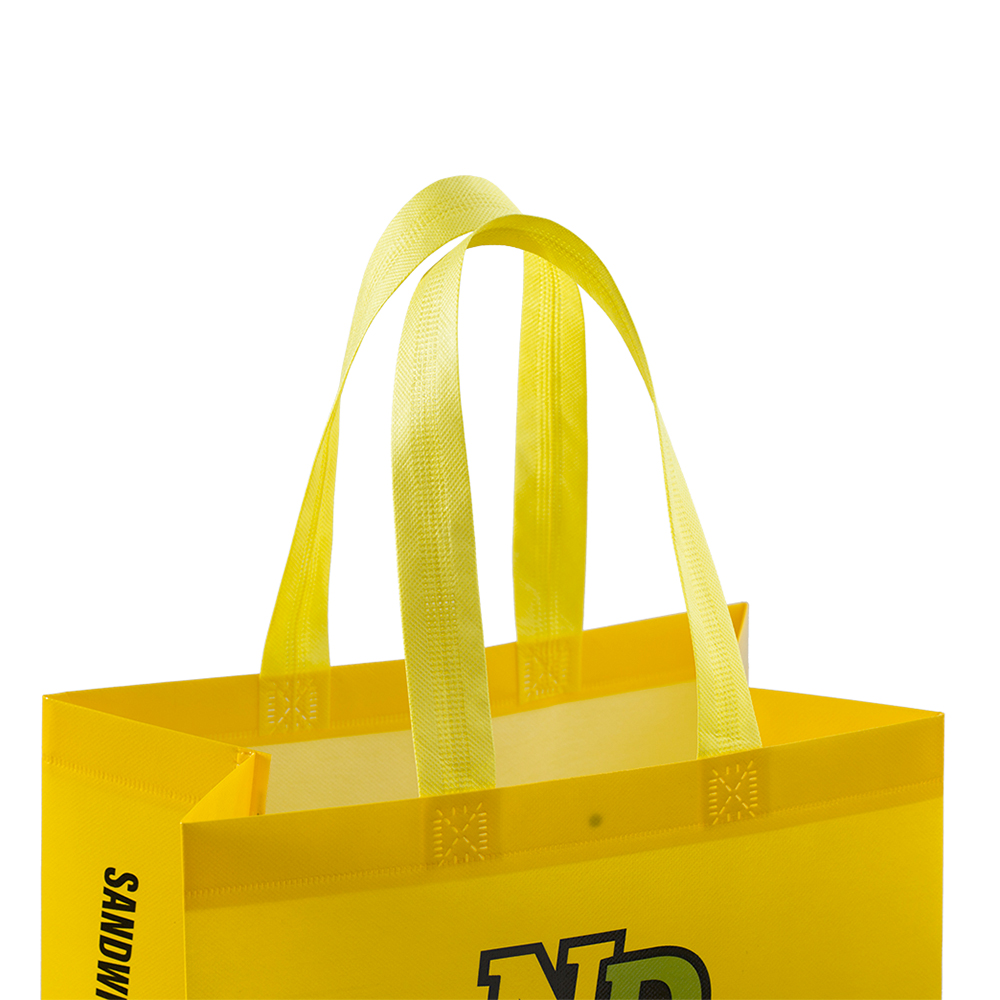  Przenośne, ekologiczne torby na zakupy z włókniny wielokrotnego użytku, zgrzewane termicznie, Torby z włókniny wielokrotnego użytku z logo 