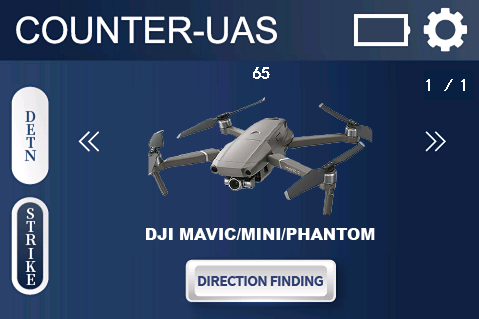 Portable drone detection