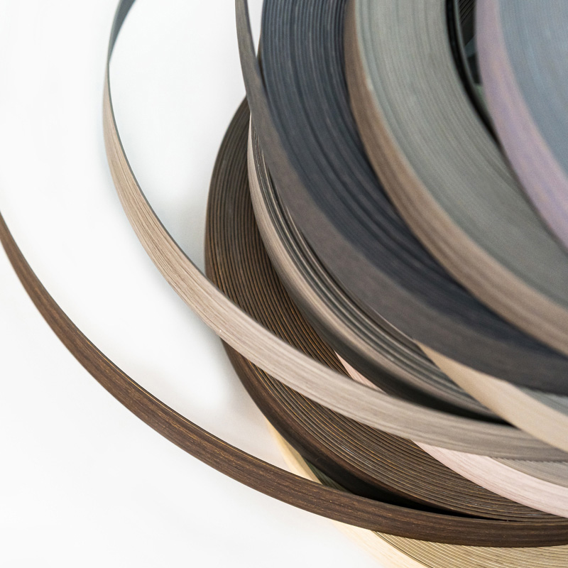 PVC Wood Grain Color Edge Banding