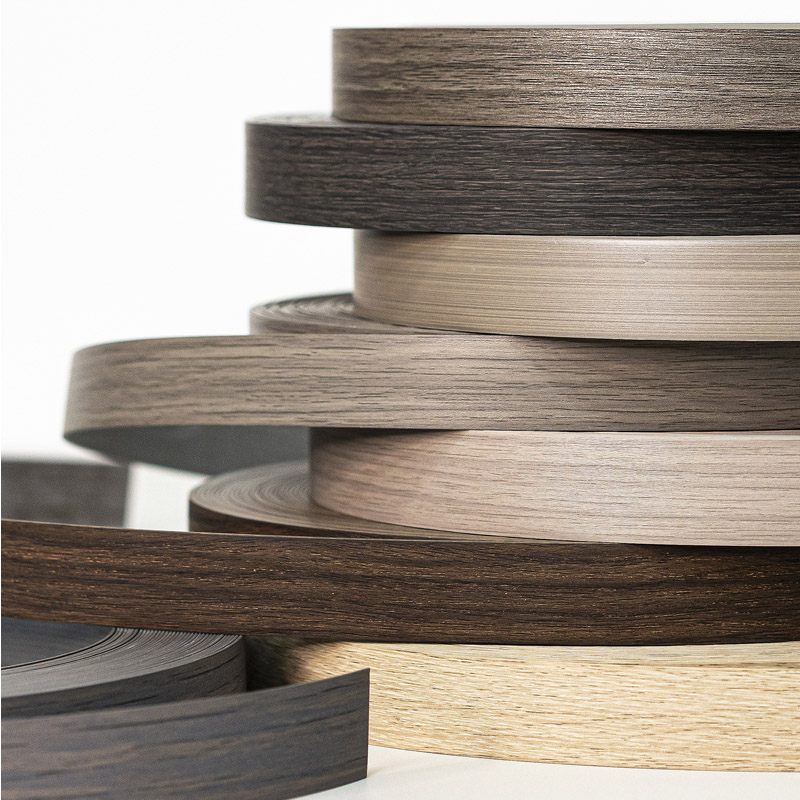 PVC Wood Grain Color Edge Banding