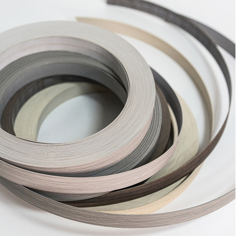 PVC Wood Grain Color Edge Banding