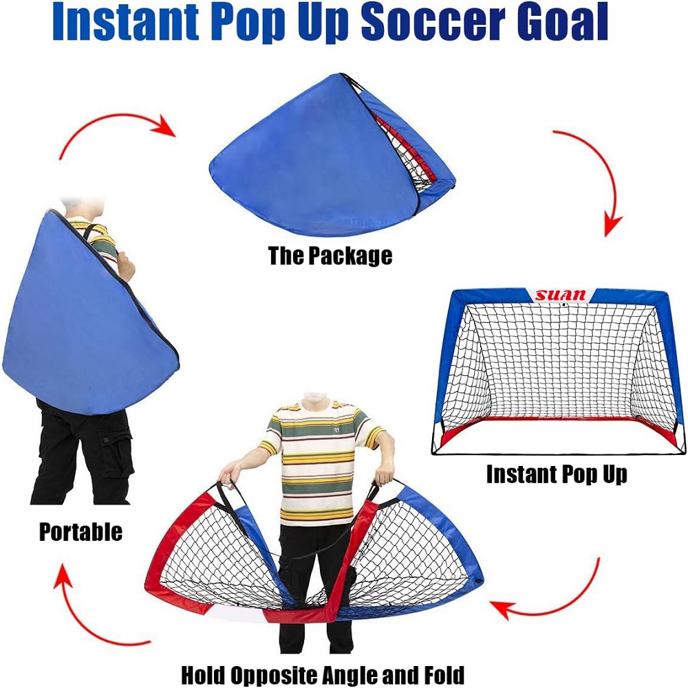 Outdoor Pop Up Soccer Goals