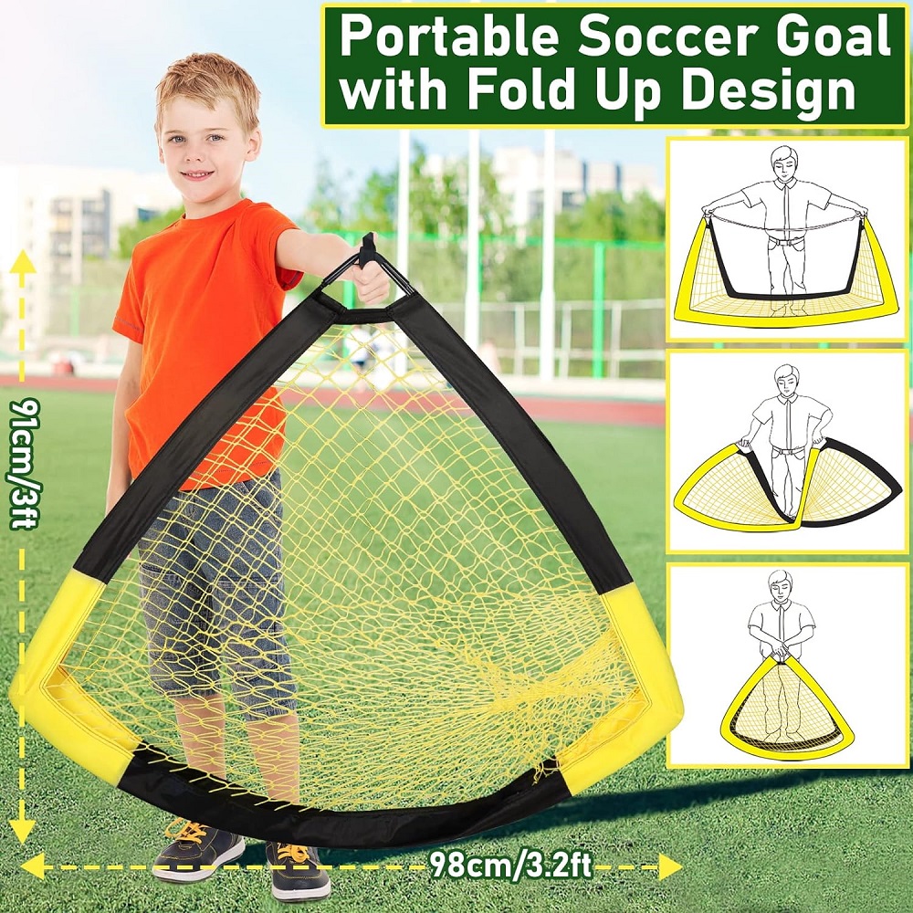Soccer Net With Soccer Ball