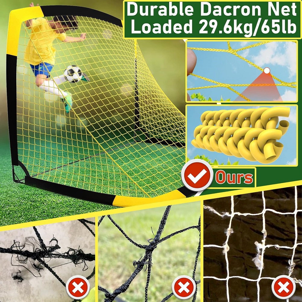Soccer Net With Soccer Ball