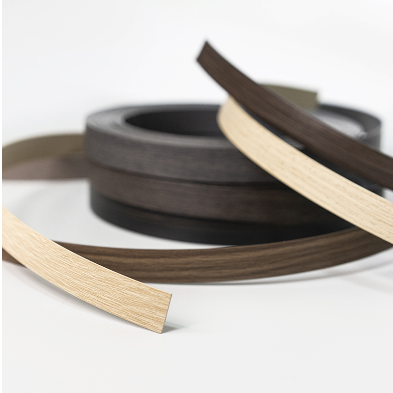 Factory pre-glued edging strips in ABS