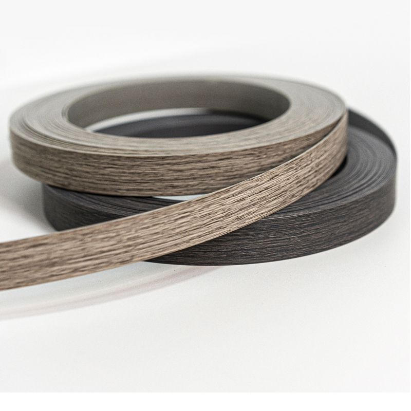 Factory pre-glued edging strips in ABS