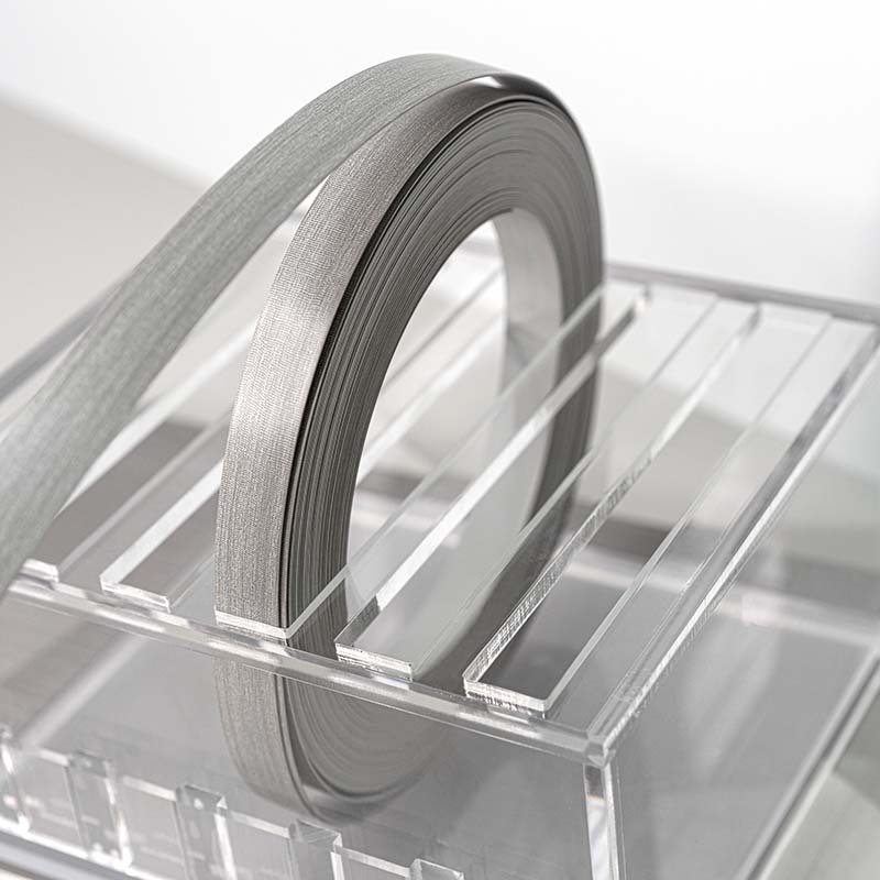 Fabric pattern cabinet PVC side tape