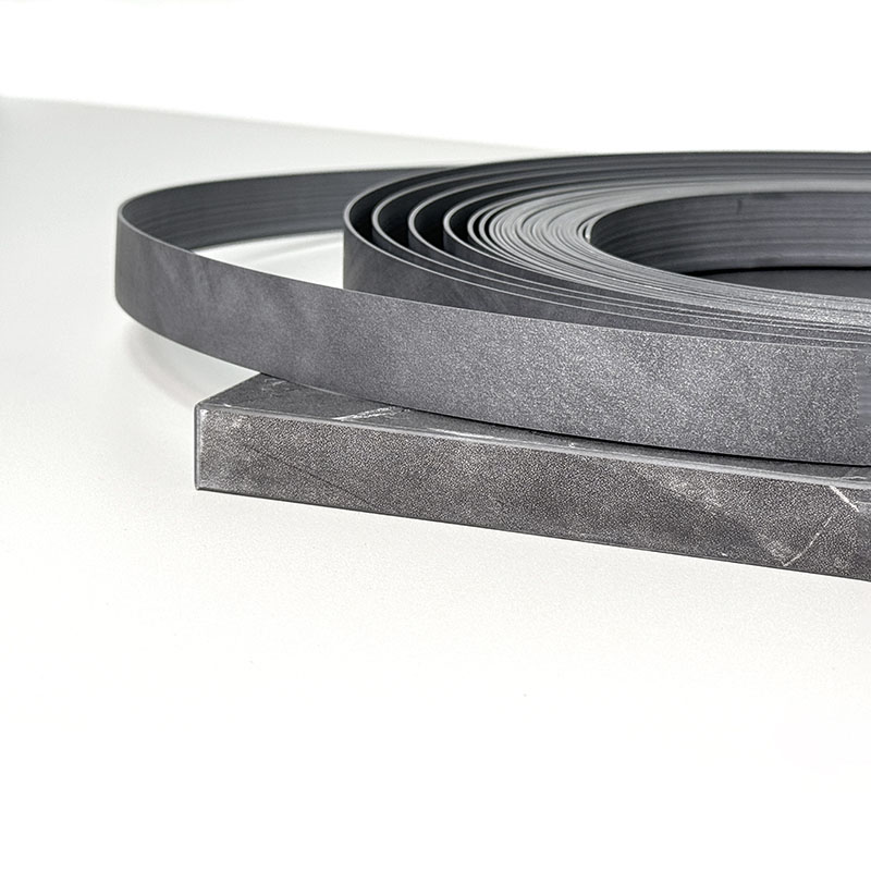 The new stone color 99% matches the pvc edge band of the veneer