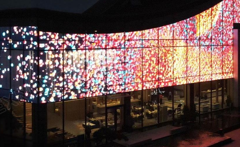 A tela LED transparente: uma revolução na comunicação visual