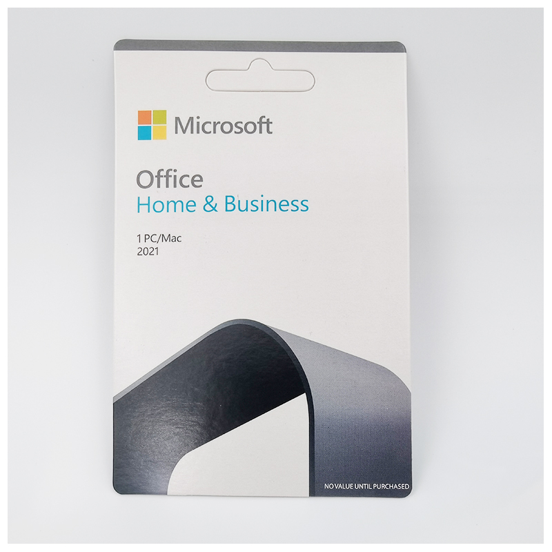 Microsoft Office 2021 HB pour Mac et gagnez une carte-clé avec clé d'activation en ligne