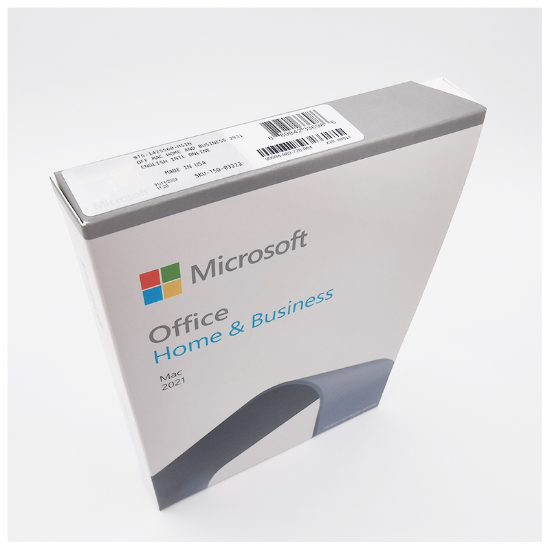 Microsoft Office 2021 hb for MAC Retail Version with Bind Key