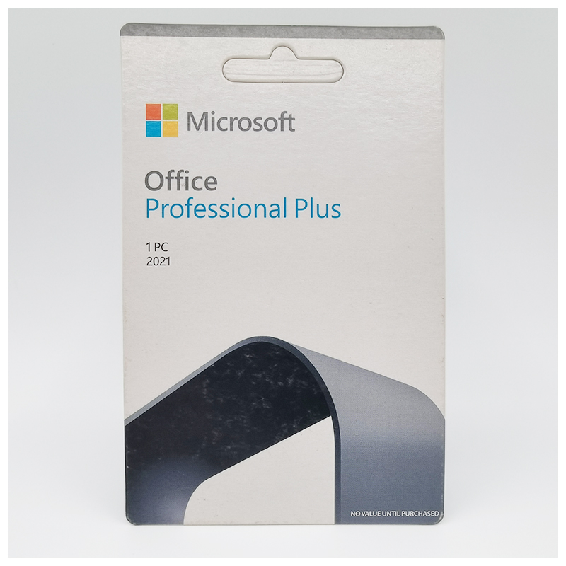Verze karty Microsoft Office 2021 Pro Plus Key Card s online aktivačním klíčem