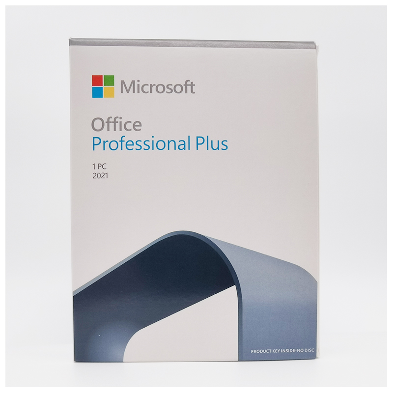 Розничная упаковка Microsoft Office Professional Plus 2021 на английском языке USB INTL DM с ключ-картой