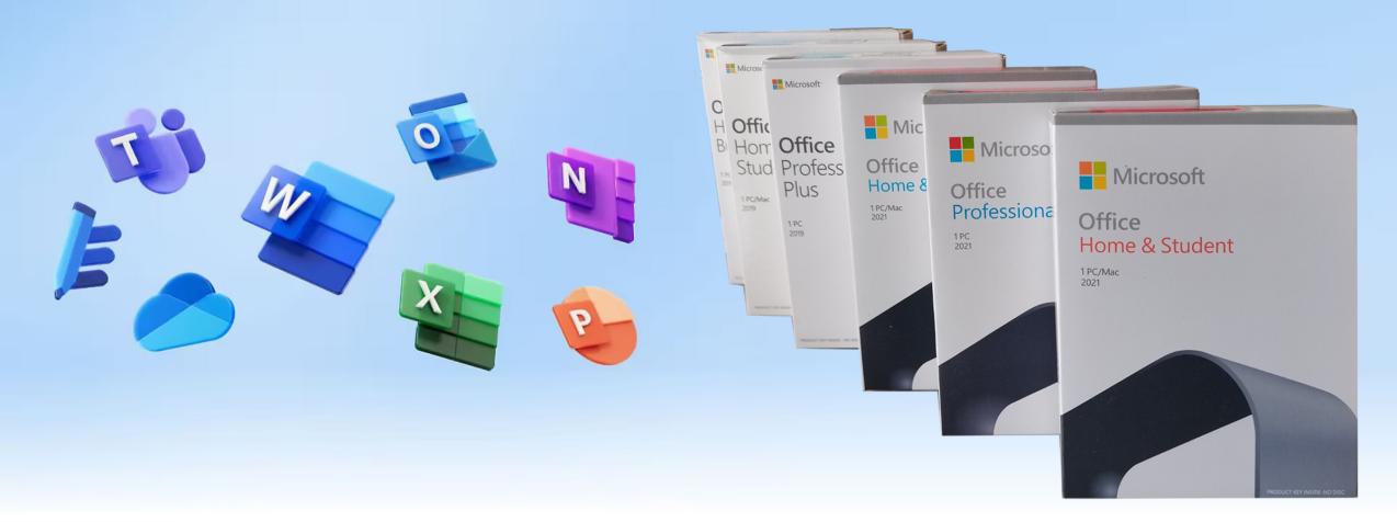 Microsoft office professional Plus 2021 English USB INTL DM Retail Pack with Key Card