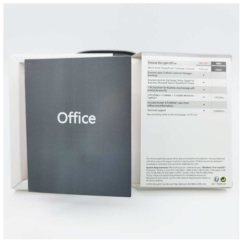 Microsoft office 2019 hb for mac and win Retail Version with Online Activation Key