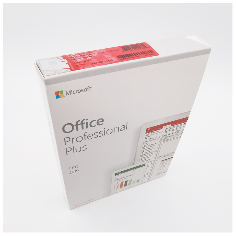 Microsoft Office 2019 Pro Plus USB Flash Retail Pack with Bind key