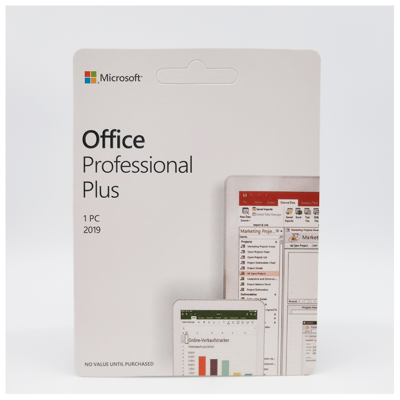 Κάρτα κλειδιού Microsoft Office 2019 Pro Plus με κλειδί ενεργοποίησης