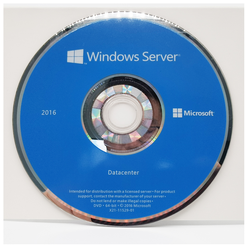 Microsoft Windows Server dat 2016 64Bit Eng 1pk DSP DVD 16 CORE OEM Version With Original Activation Key Code