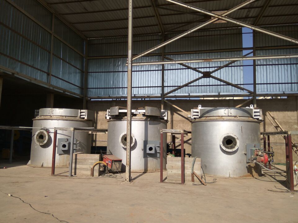 lead battery recycling machine refining furnace for scrap lead battery 