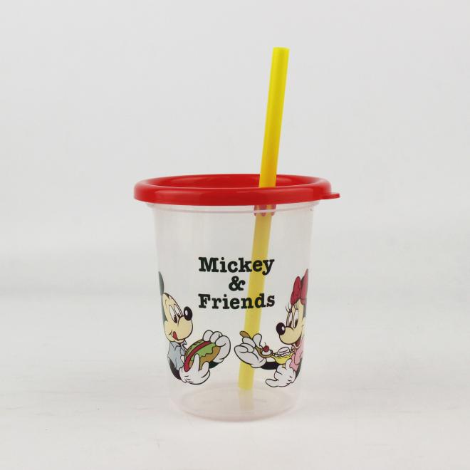  Cupe promoționale pentru copii, pahare din plastic cu paie pentru copii 