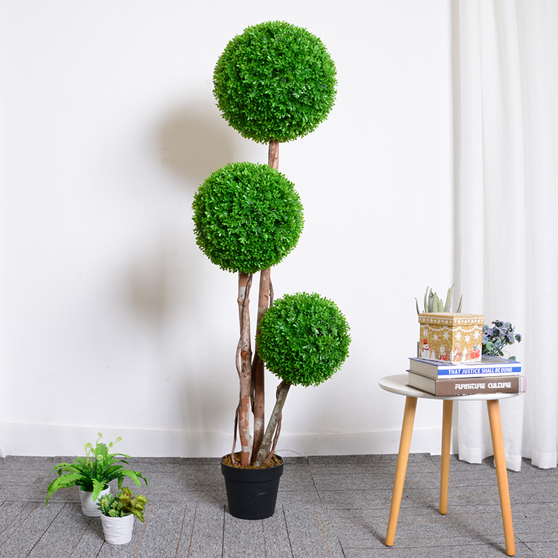 artificial potted trees