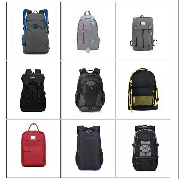 Polyester Black Laptop Backpack